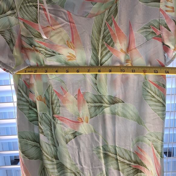 Vintage Nani of Hawaii Dress Tropical Hawaiian Size S Floral - Picture 3 of 12